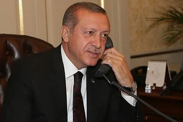 Erdoğan, Putin'le görüştü