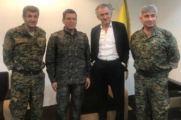 Fransız Filozof Levy, YPG'ye destek için Rojava'da