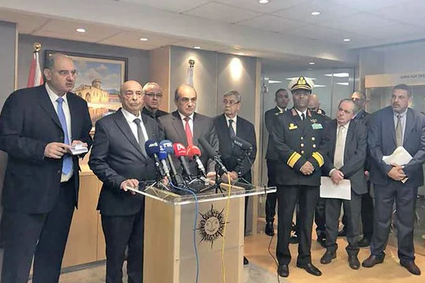 Hafter'in Meclis Başkanı Salih, Kıbrıs Rum kesimine gelerek destek istedi