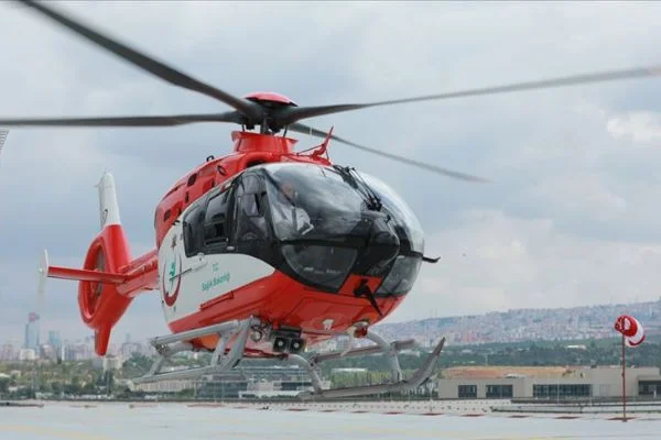 'Helikopter ambulanslar 2008'den bu yana 31 bin 900 hasta taşıdı'