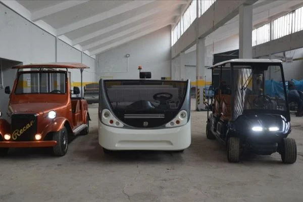 İstanbul Havalimanı'nın golf araçları Denizli'den