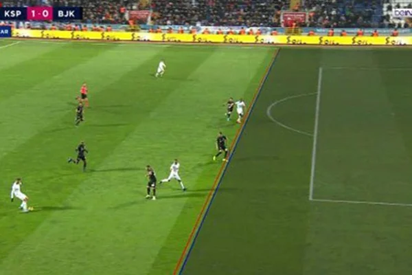 Kasımpaşa-Beşiktaş maçında hakem iptal etti, VAR golü verdi
