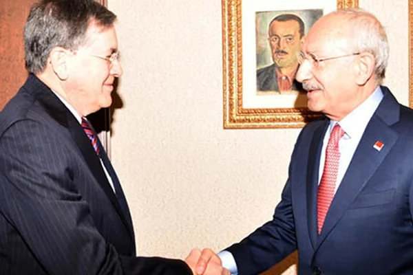 Kemal Kılıçdaroğlu, ABD'li Büyükelçiyi kabul etti