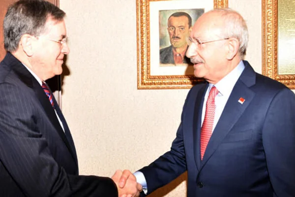 Kılıçdaroğlu, ABD Büyükelçisi ile görüştü