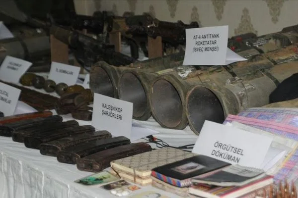 Mardin'de 4 teröristin etkisiz hale getirildiği sığınak imha edildi