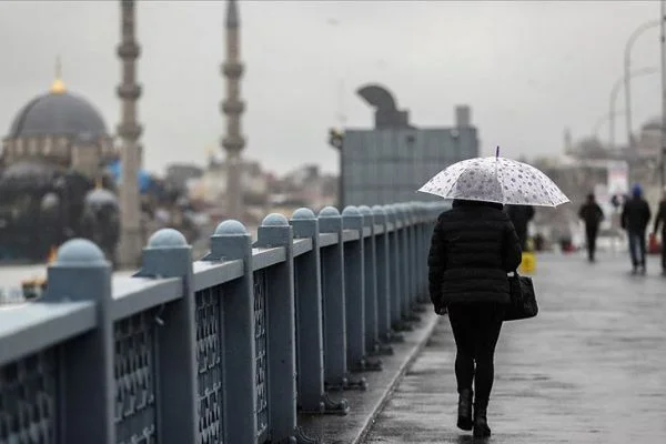 Marmara Bölgesi'nde yağmur ve sağanak etkili olacak
