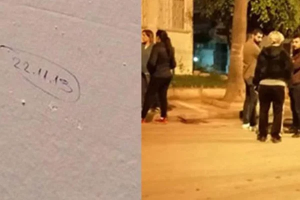 Mersin'de panik! Evlerin duvarlarına tarihler yazıldı