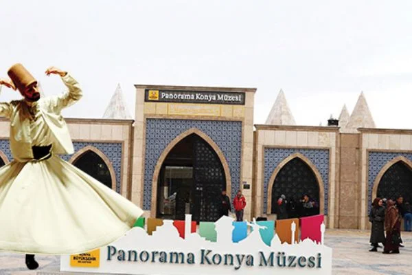 Mevlana dostları sevgi şehri Konya'da