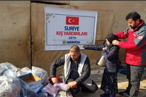 Sadakataşı'ndan İdlib'e acil yardım