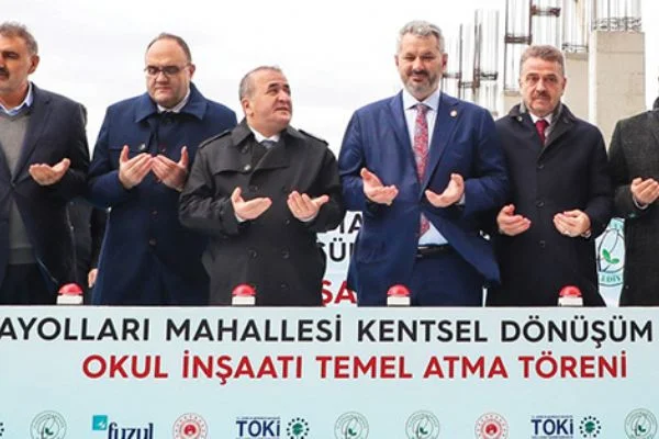 TEM Avrasya'da okul da tamamlanıyor
