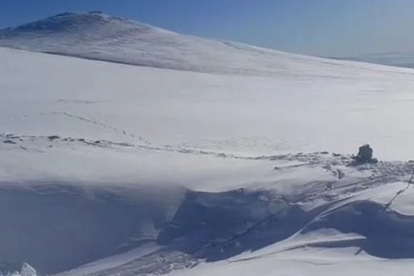 Uludağ'da kar altında bir ceset bulundu