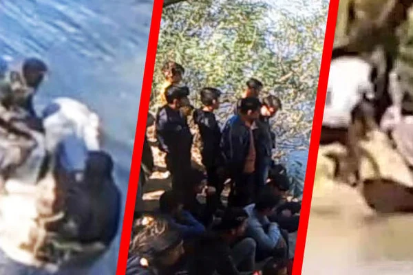 Yunanistan'ın göçmenleri zorla Türkiye kıyılarına gönderdiği görüntüler yayınlandı