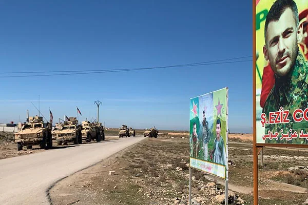 ABD'den, Haseke'ye büyük askeri güç takviyesi