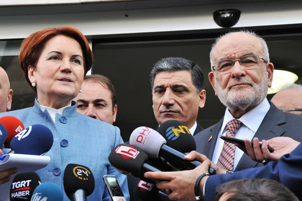 Akşener ve Karamollaoğlu'ndan Davutoğlu'na 'kayyum' telefonu