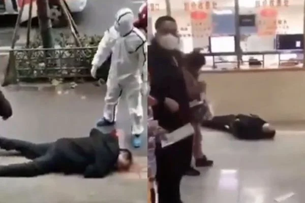 Çin'de dehşete düşüren görüntüler