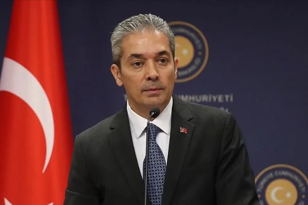 Dışişleri Bakanlığı Sözcüsü Aksoy'dan AB'nin Yavuz sondaj gemisi açıklamasına tepki
