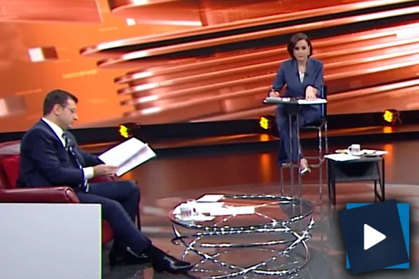 Ekrem İmamoğlu'nun katıldığı Kanal İstanbul tartışmasında Celal Şengör gerginliği