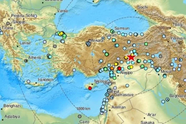Elazığ depremini kaç kişi hissetti? Avrupa Akdeniz Sismoloji Merkezi harita yayınladı