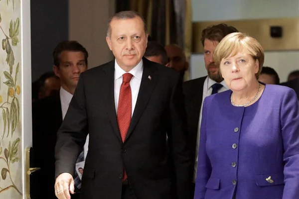 Erdoğan-Merkel görüşmesi sona erdi