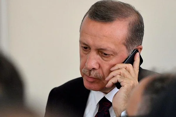 Erdoğan, Ruhani ile görüştü