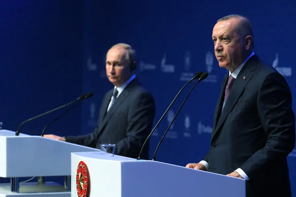 Erdoğan ve Putin açılış sonrası bir kez daha görüştü
