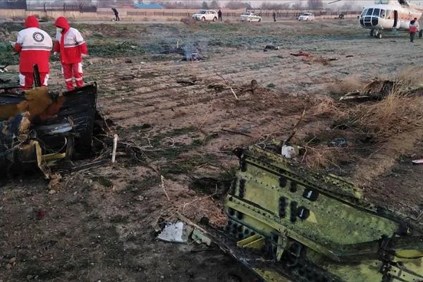 İran'da düşen Ukrayna Havayollarına ait yolcu uçağından kimse sağ kurtulamadı