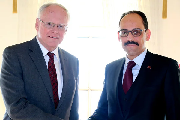 Kalın ve Jeffrey'den kritik görüşme: Gündem Suriye ve ABD-İran krizi