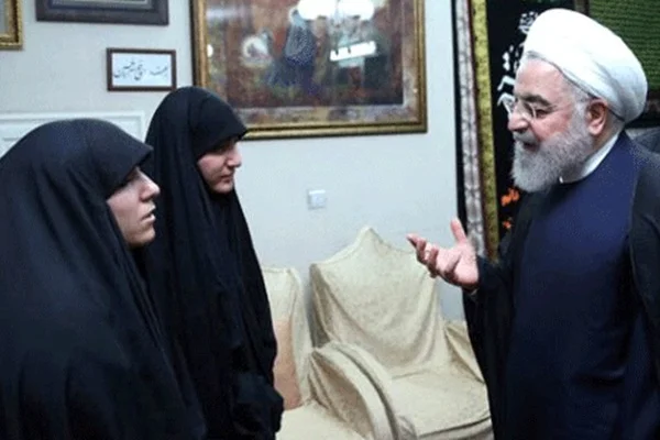 Kasım Süleymani'nin kızından İran lideri Ruhani'ye soru