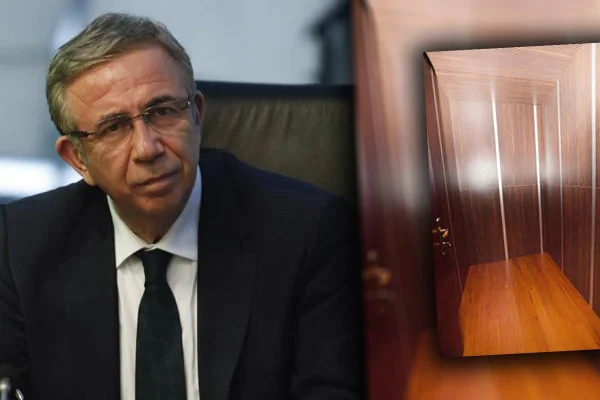 Mansur Yavaş'ın makamındaki sağır oda