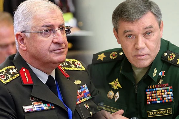 Orgeneral Güler, Rus mevkidaşı Gerasimov ile telefonda görüştü