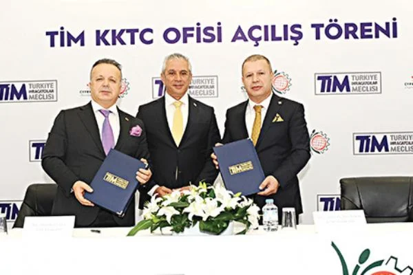 TİM, ilk yurt dışı temsilcilik ofisini Kıbrıs'ta hizmete girdirdi