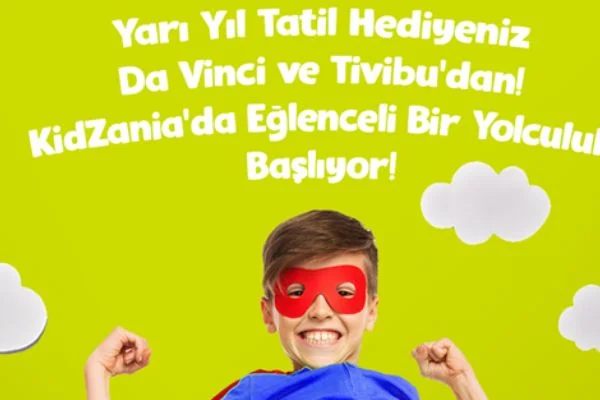 Türk Telekom Tivibu ve Da Vinci TV'den çocuklara karne hediyesi!