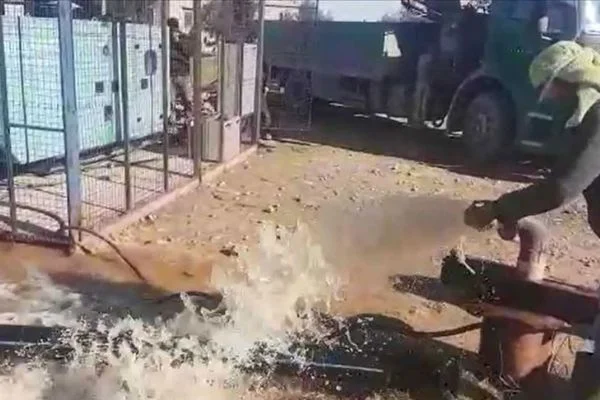 Türkiye'nin desteğiyle Tel Abyad'daki su kuyuları yeniden kullanılır hale getirildi