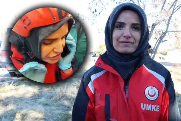 UMKE görevlisi Emine Kuştepe: Çocuklarımı babama emanet ettim ve Elazığ'a gittim
