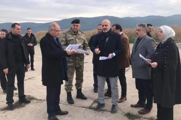 Yerli otomobil fabrikasının yapılacağı arsa incelendi