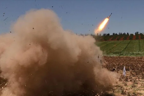 YPG/PKK'lı teröristlerden Afrin'e füzeli saldırı