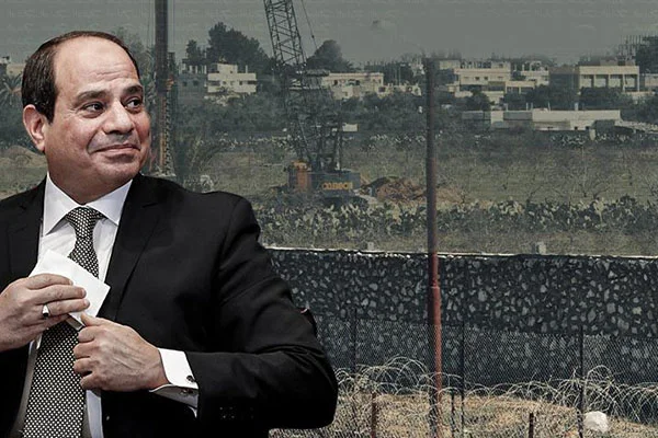 Darbeci Sisi, israil'e özendi; Gazze sınırına duvar örüyor