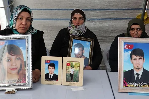 Diyarbakır annelerinin eylemine 3 aile daha katıldı
