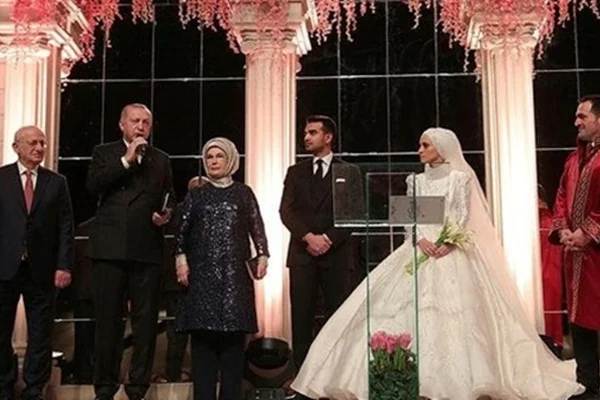 Erdoğan nikah şahidi oldu