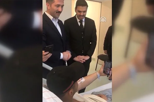 Hanau'daki acılı aileler Cumhurbaşkanı Erdoğan ile görüştü