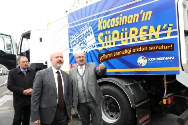 Kocasinan Belediyesi'nden doğayla dost çevreci araçlar