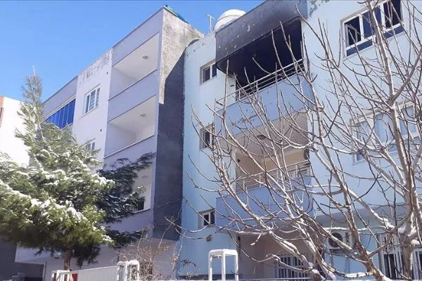 Mardin'de yangın çıkan evde anne ve 3 çocuğu öldü