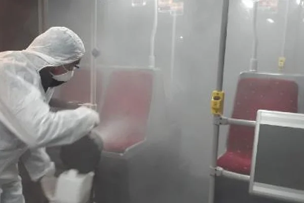 Metrobüs ve duraklarda koronavirüs önlemi