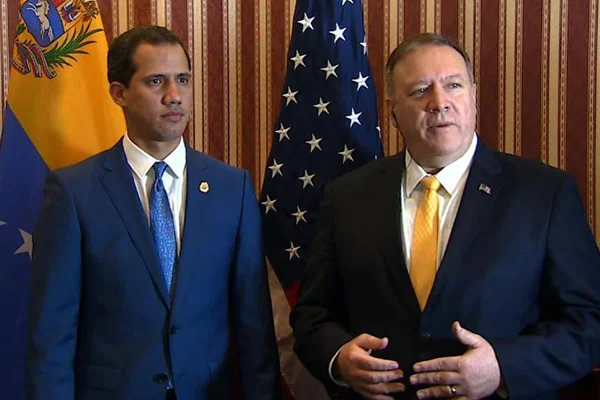 Pompeo ve Guaido, Beyaz Saray'da 'Venezuela'yı görüştü