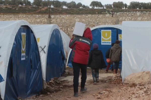 Sadakataşı'nın İdlib yardımları devam ediyor