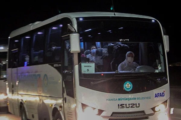 ABD'den gelen 210 kişilik heyet karantinaya alındı