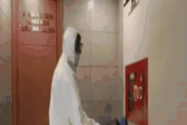 Adliye'de koronavirüs önlemi