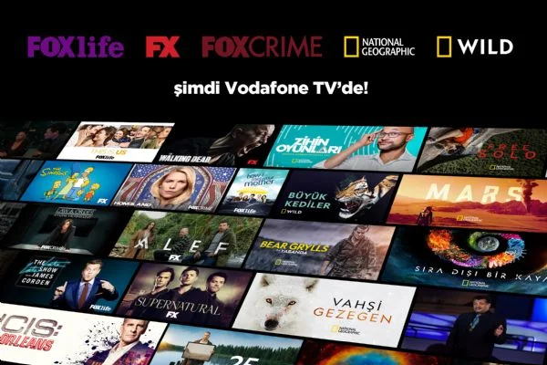 Belgesel ve eğlencede Vodafone liderliği