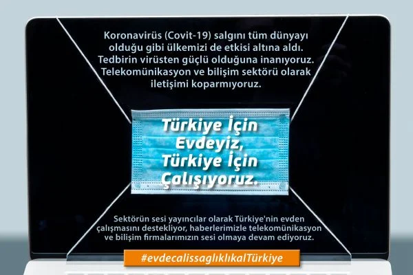 Bilişim medyasından 'Evde kal' çağrısı