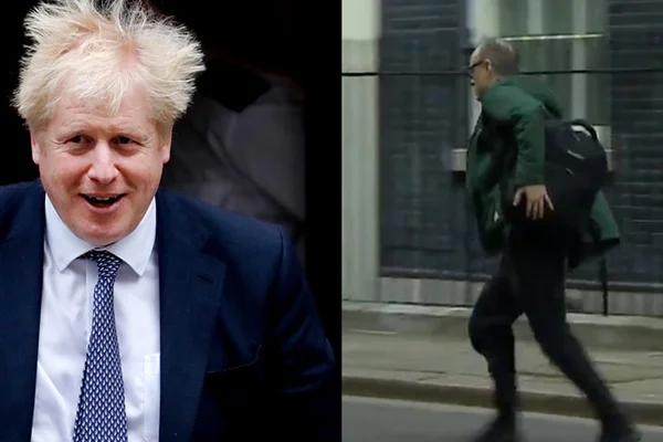 Boris'in danışmanın bacakları, koronadan kaçmasına yardım etmedi!